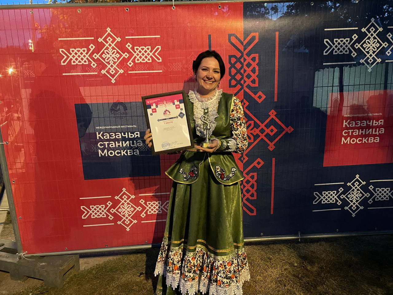 Саратовская казачка стала победителем международного фестиваля